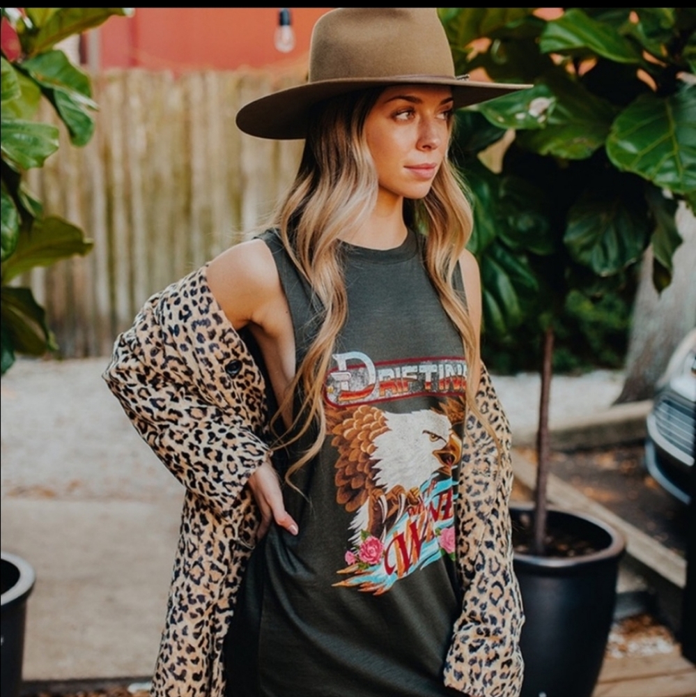 SPELL & THE GYPSY Wind Drifter Eagle Tank Dress